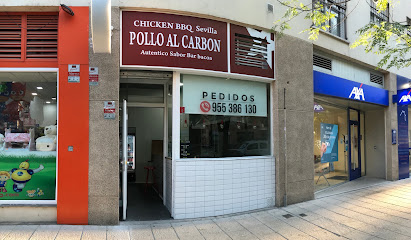 Chicken BBQ Sevilla: Los Bermejales,Pollo asado a la Brasa (carbon) - Parrilla